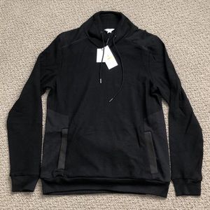 NWT [Calvin Klein] Black Cowl Neck Pullover - S
